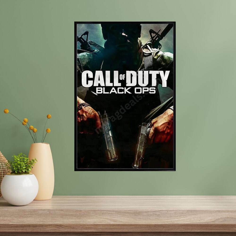 Military Tactical Gamer Poster 16x24 Gaming Room Wall Art Game Room Decor